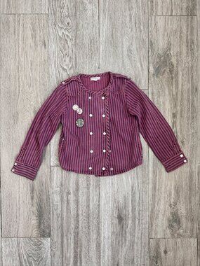 Cute Louise Louise Girls Striped Jacket size 6